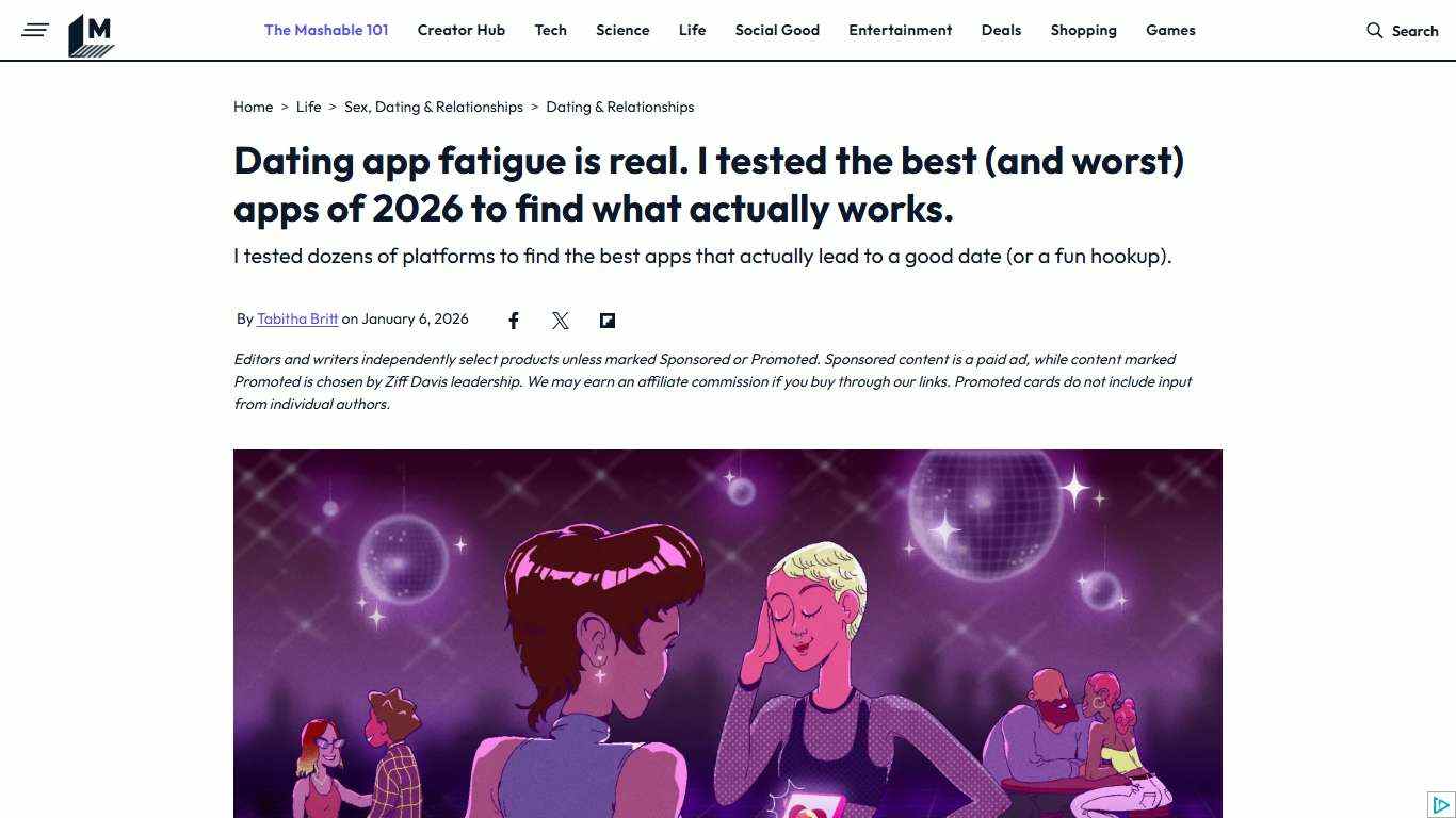 Best dating apps of 2026: Avoid dating app fatigue | Mashable